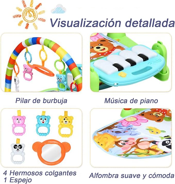 Baby Gym con piano