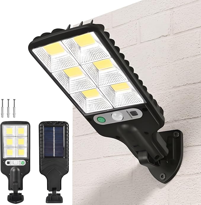 Lampara Reflector Led Con Panel Solar Ex