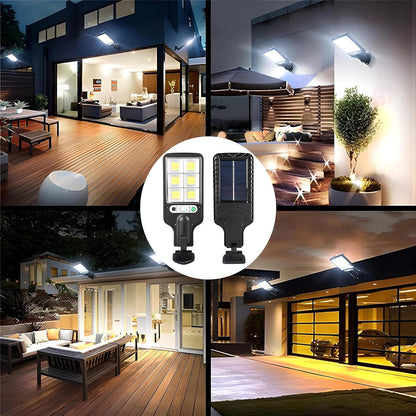 Lampara Reflector Led Con Panel Solar Ex