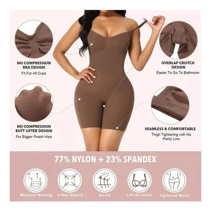 Body Reductor Completo De Tiras