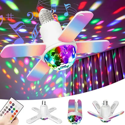Bombillo Parlante Bluetooth Led Rgb Cont