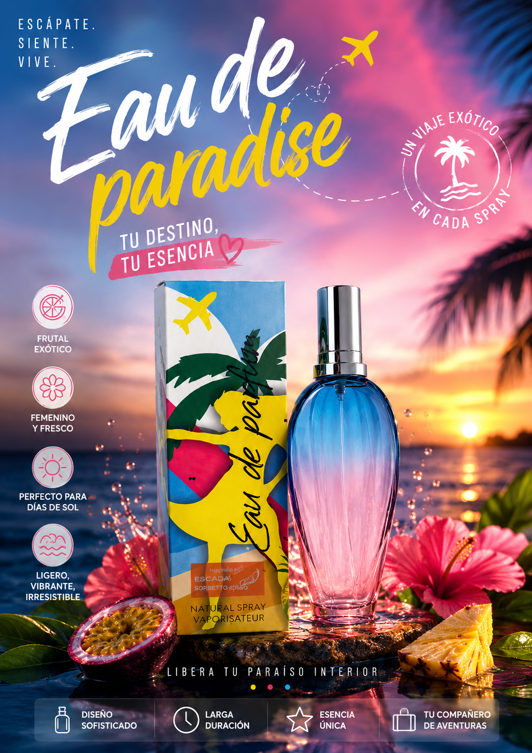 Perfume Escada Sorbetto Rosso-Mujer👸