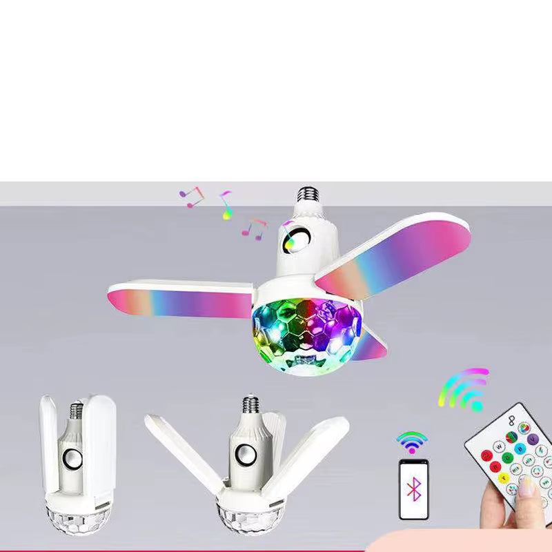 Bombillo Parlante Bluetooth Led Rgb Cont