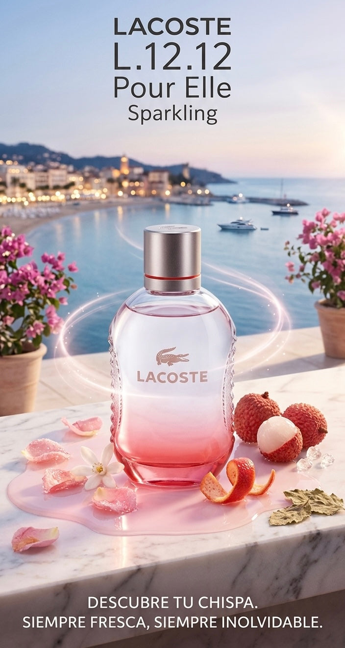 Perfume Lacoste Red E’AU-3A RIVIERA