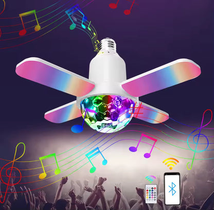Bombillo Parlante Bluetooth Led Rgb Cont