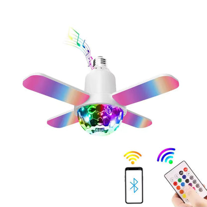 Bombillo Parlante Bluetooth Led Rgb Cont