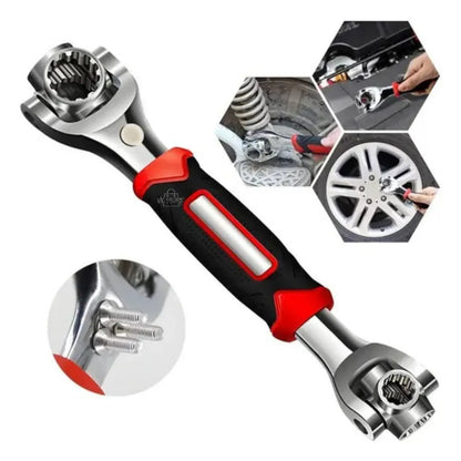 Llave Multiusos 48 En 1 Giratoria 360