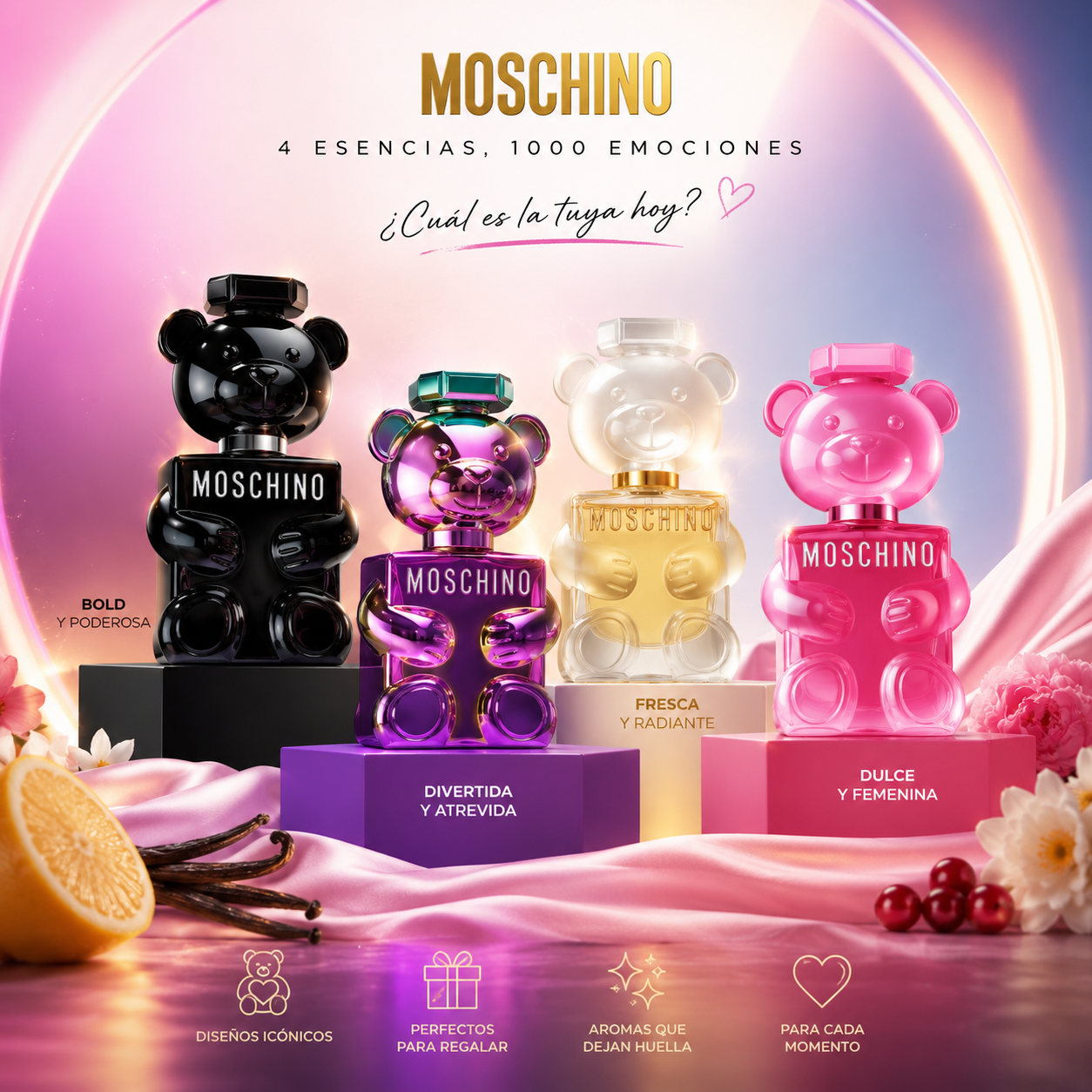 Estuche de Perfumes Moschino X4