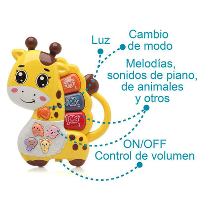 JIRAFA MUSICAL INTERACTIVA