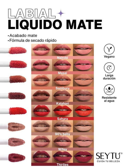 💄Labial Líquido Mate