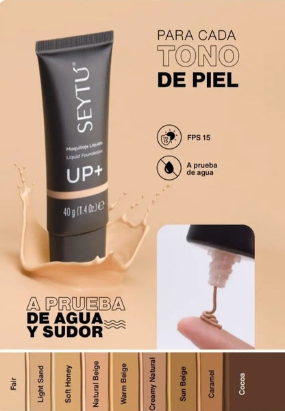 💖Maquillaje Líquido UP+ FPS15