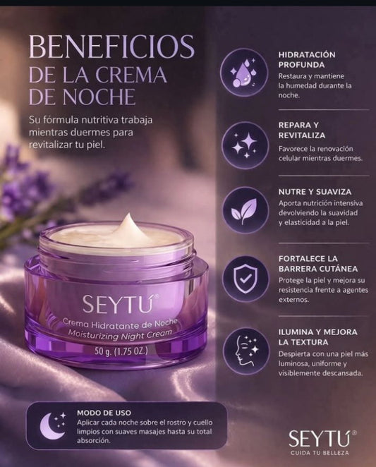 🌙Crema Hidratante de Noche