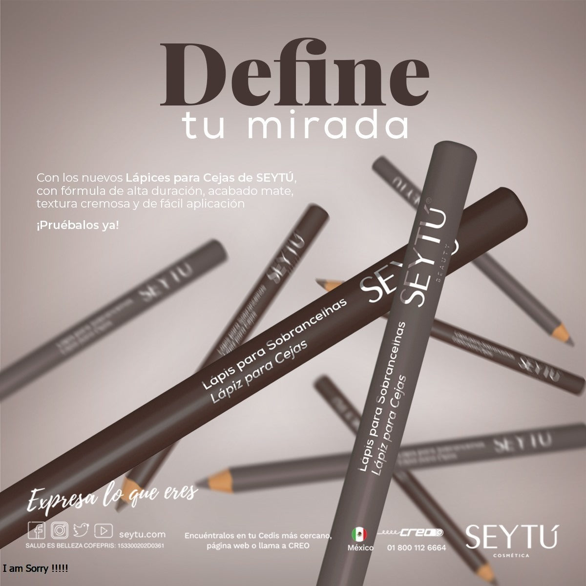 💕Lápiz para Cejas